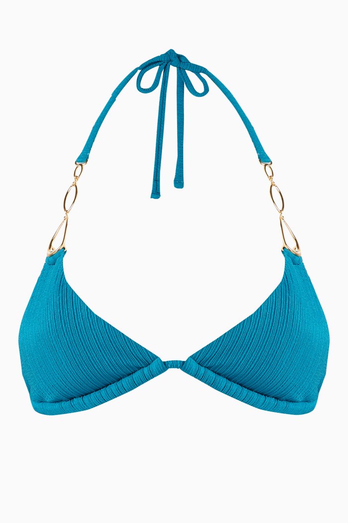 

Mara Triangle Bikini Top, Blue