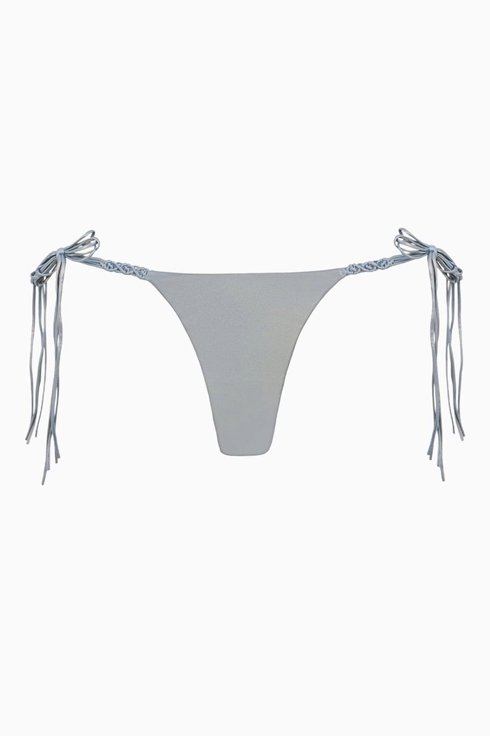 

Mila Tie-up Bikini Briefs, Silver