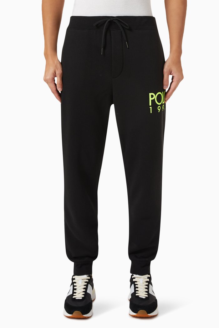 

1992 Logo Joggers in Fleece, Black