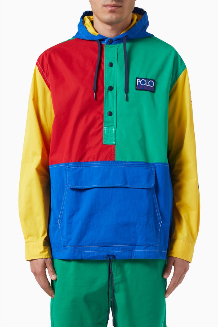 

Billings Button-up Hoodie, Multicolour