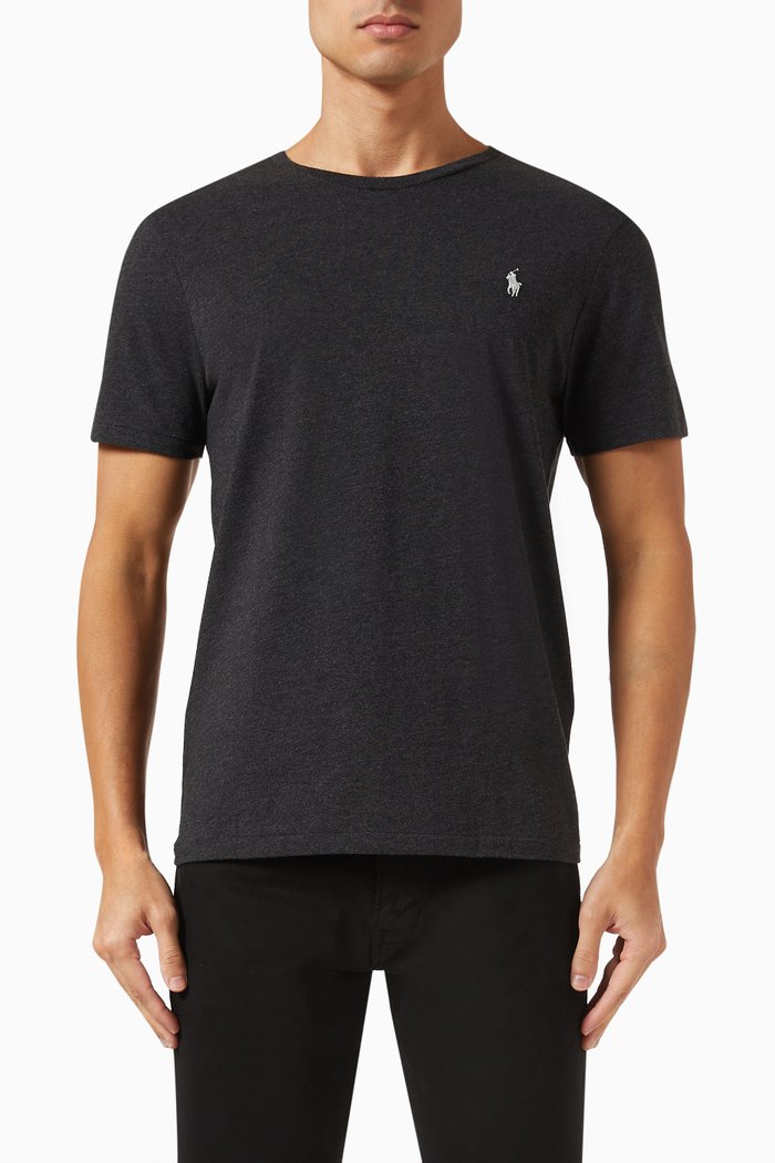 

Logo T-shirt in Cotton, Black
