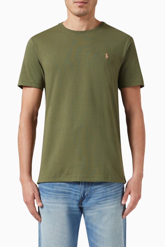 

Logo T-Shirt in Cotton, Green