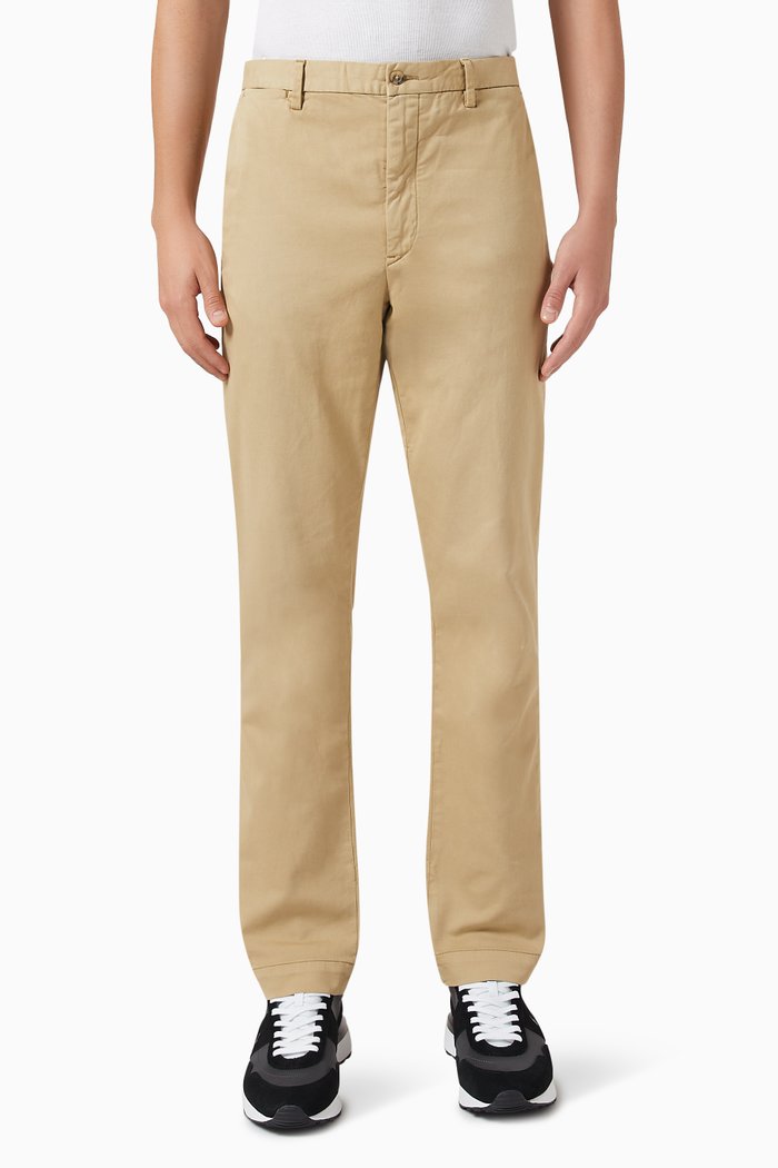 

Newport Slim Cut Chinos in Cotton, Neutral