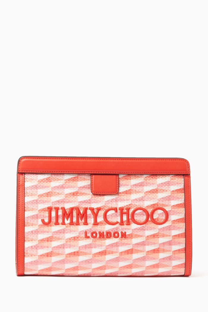 

Avenue Pouch in Fabric, Red