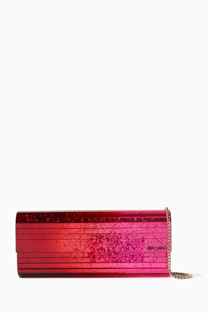 

Sweetie Clutch Bag in Acrylic, Pink