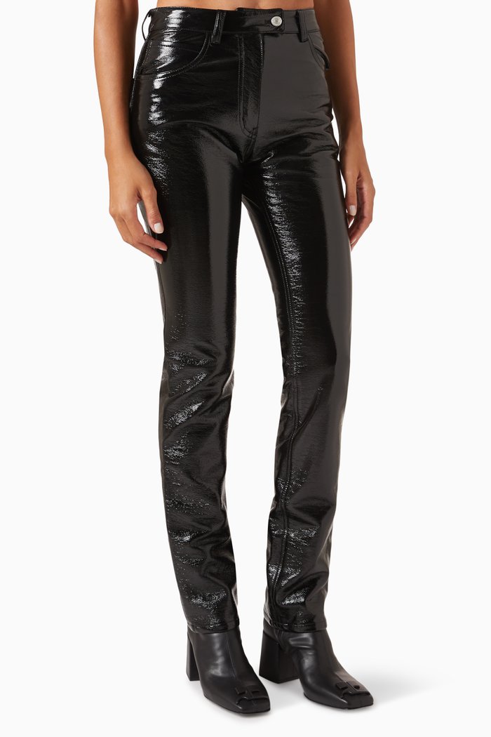 

Reedition Pants in Vinyl, Black