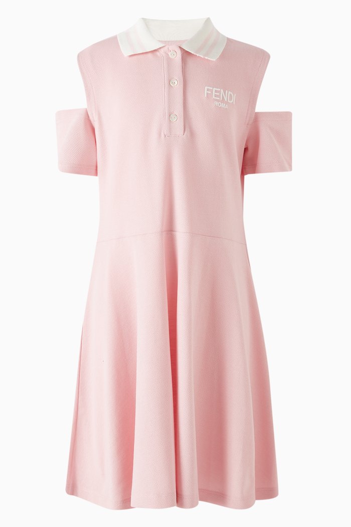 

Dress in Cotton Pique, Pink