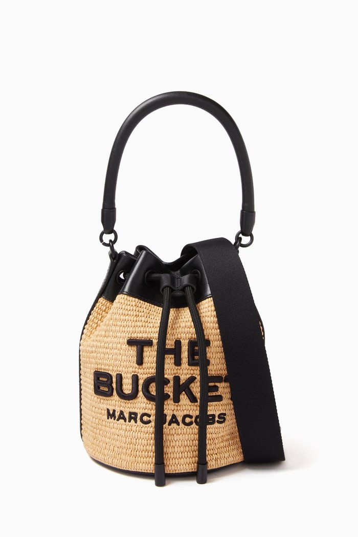 

The Mini Bucket Bag in Leather, Neutral