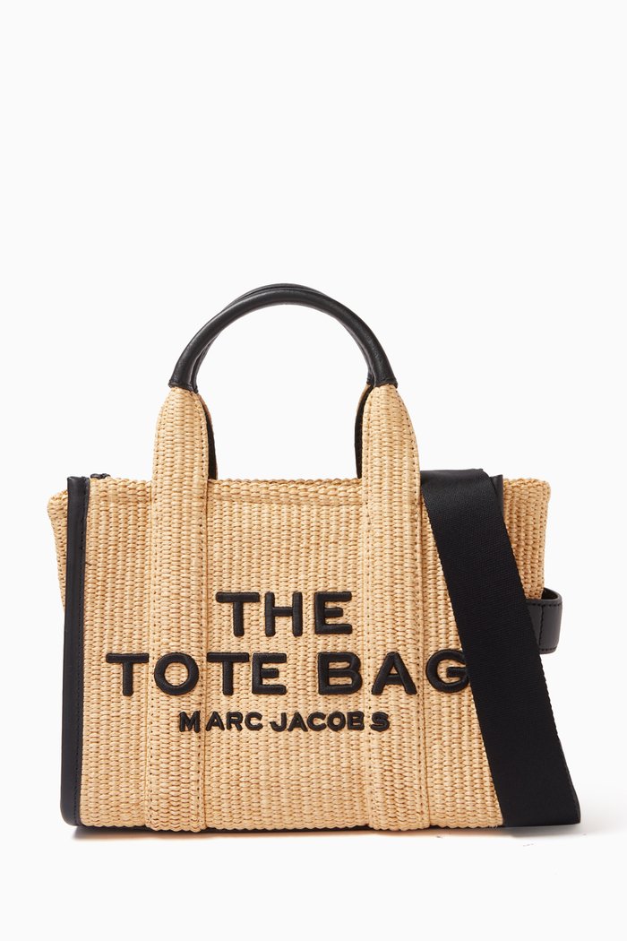 

The Small Tote Bag in Raffia, Neutral