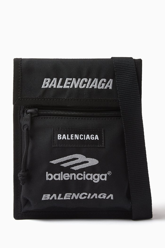 

Small Explorer Pouch in Recycled Nylon, Black