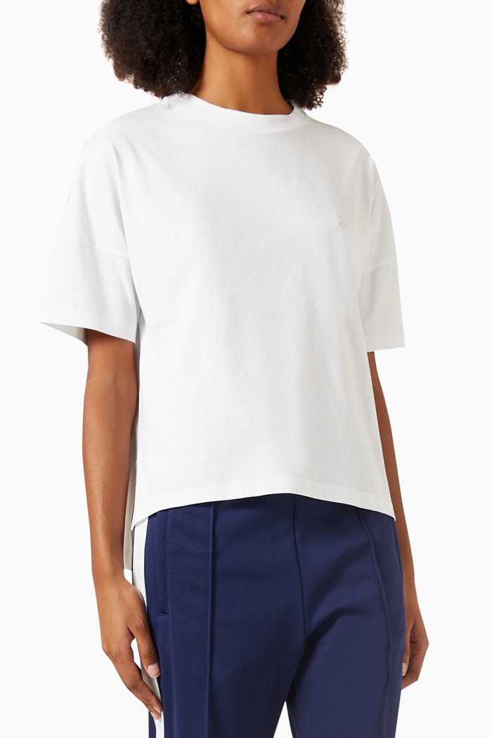 

Boxy Fit T-shirt in Cotton-jersey, White