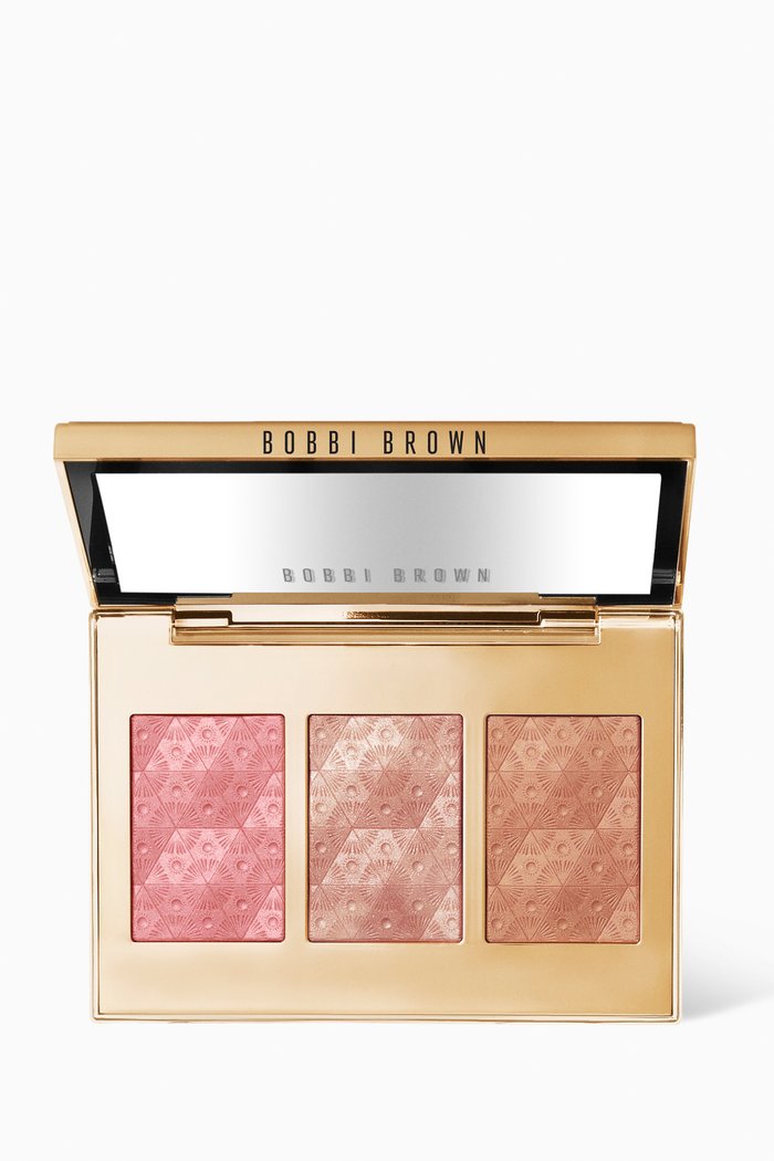 

Rose Glow Luxe Cheek & Highlighting Palette, Colourless