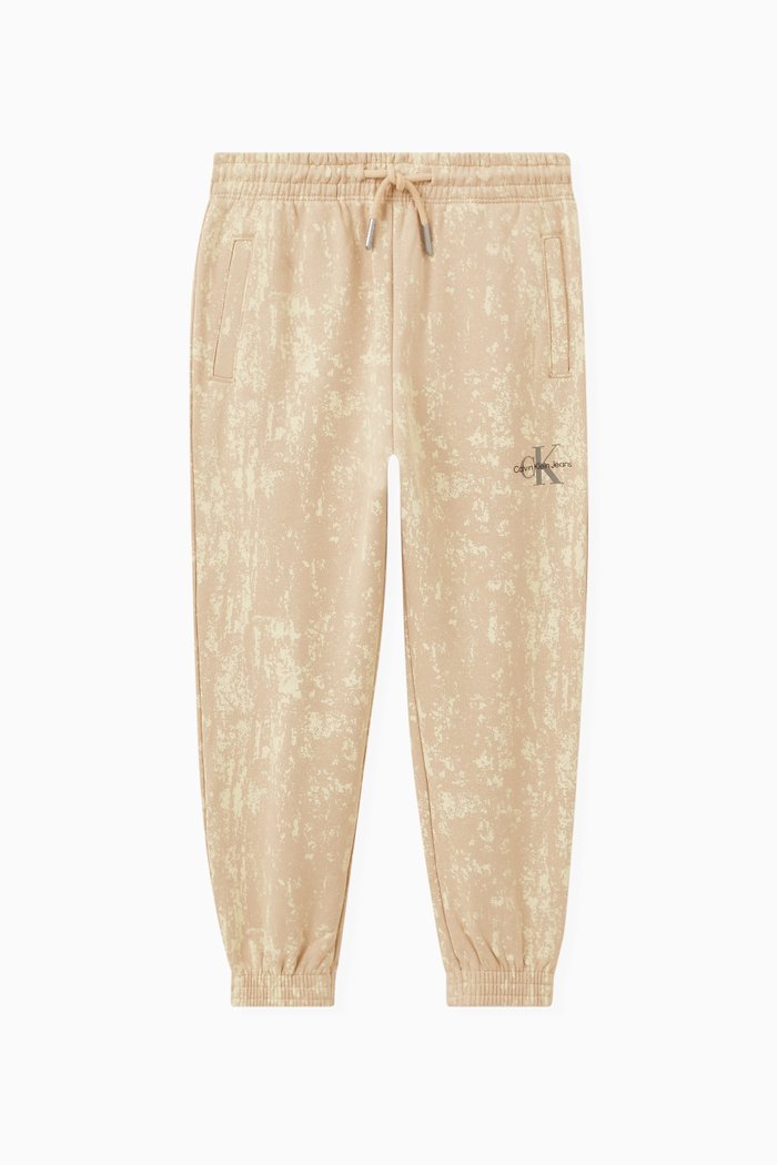 

Logo Joggers in Cotton, Neutral