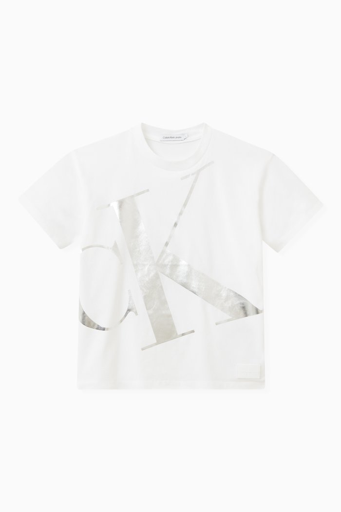 

Logo T-shirt in Cotton-jersey, White