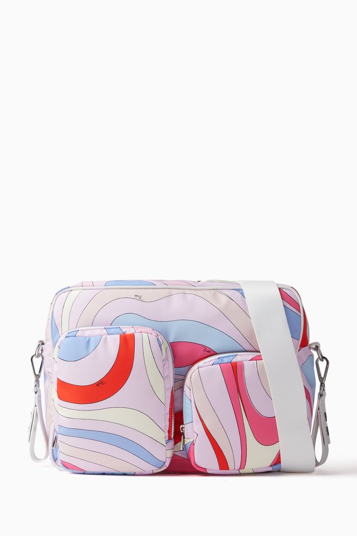 

Printed Changing Bag in Polyester, Multicolour