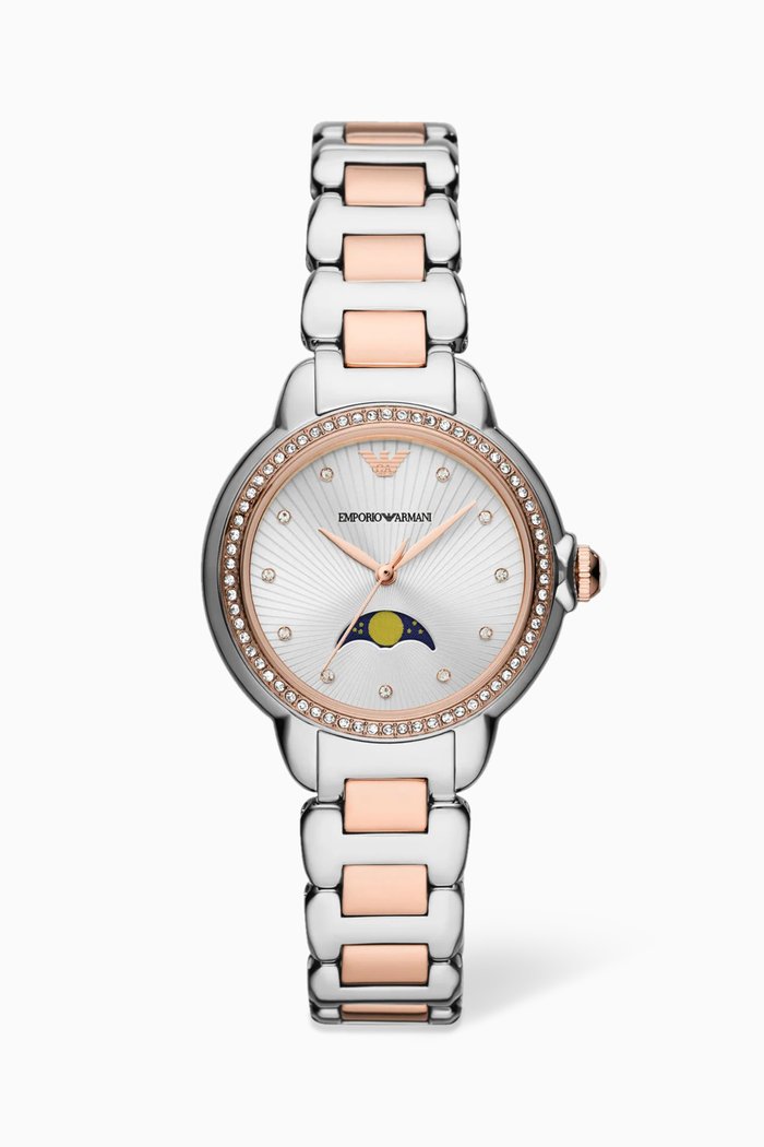 

Mia Quartz Watch, Rose gold