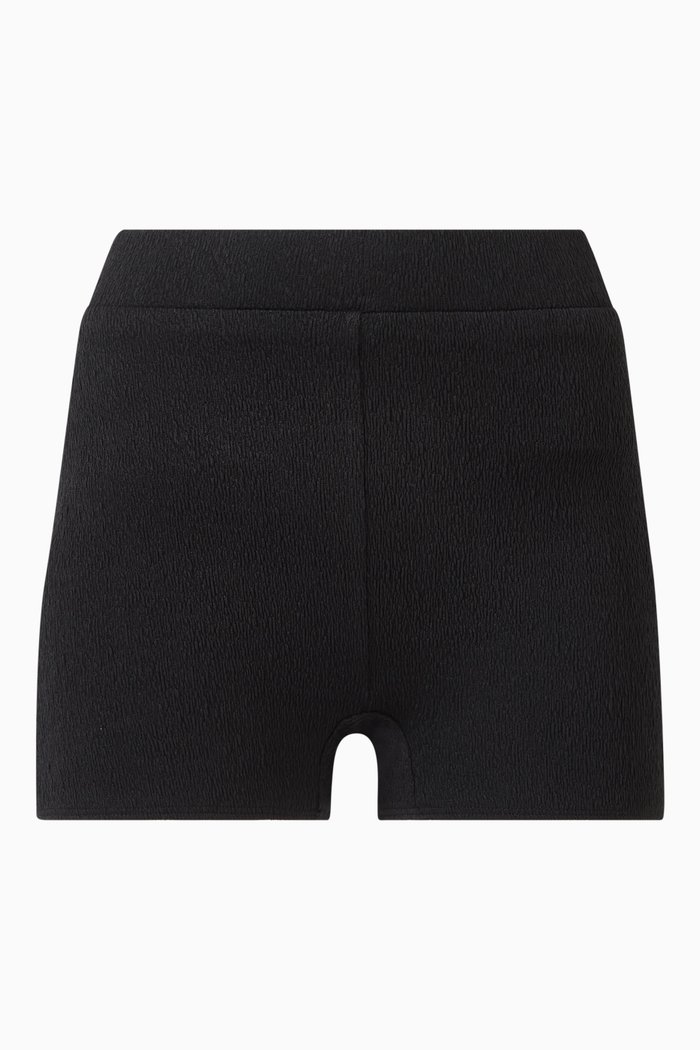 Keaton Bikini Bottoms in Polyester, Black