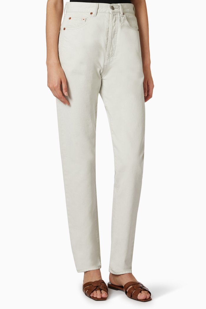 

Slim-fit Jeans in Denim, White