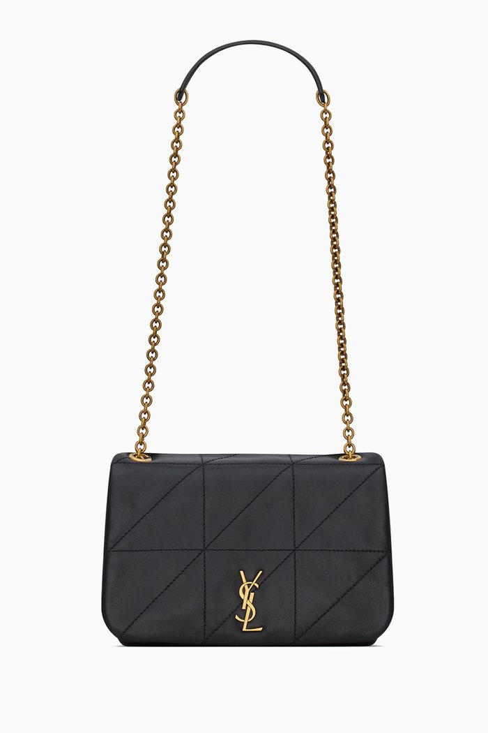 

Mini Jamie 4.3 Shoulder Bag in Soft Nappa, Black