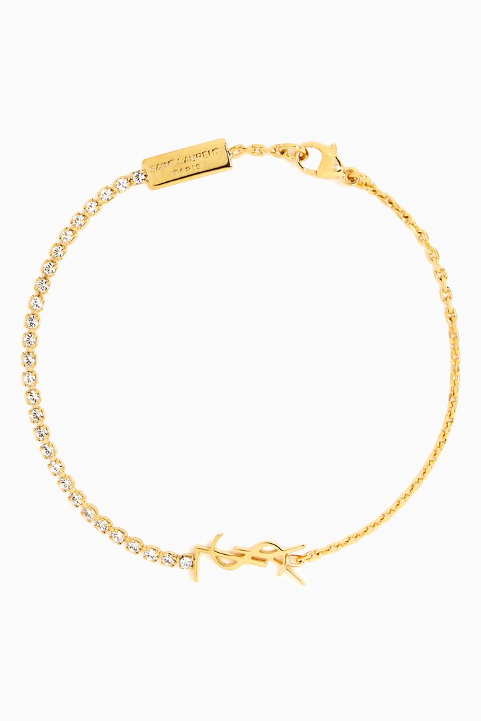 

Cassandre Charm Bracelet in Brass, Gold