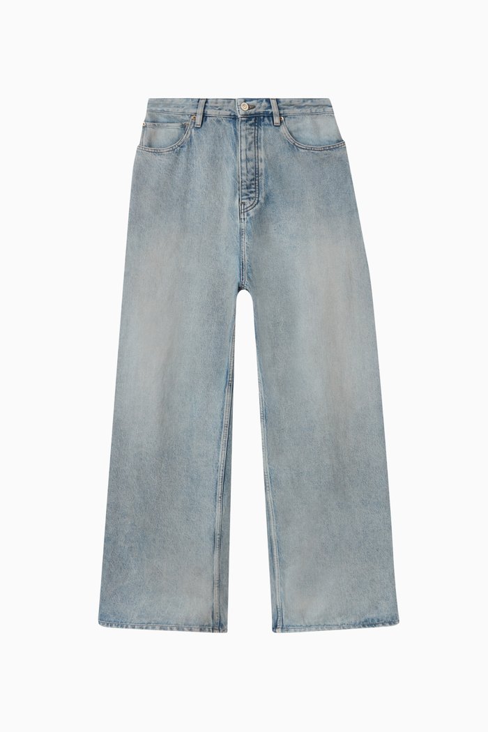 

Unisex Baggy Pants in Cotton-twill, Blue