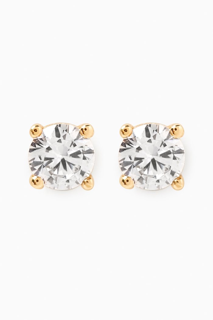 

Maria Crystal Stud Earrings in 18kt Gold