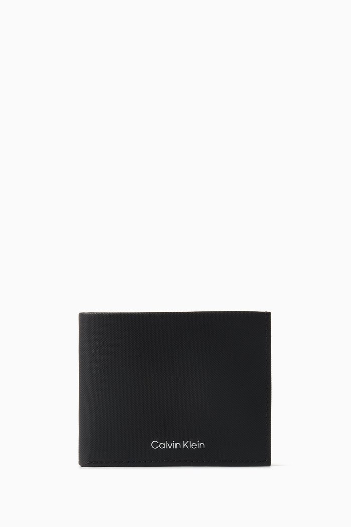 

CK Must Wallet in Leather, Black