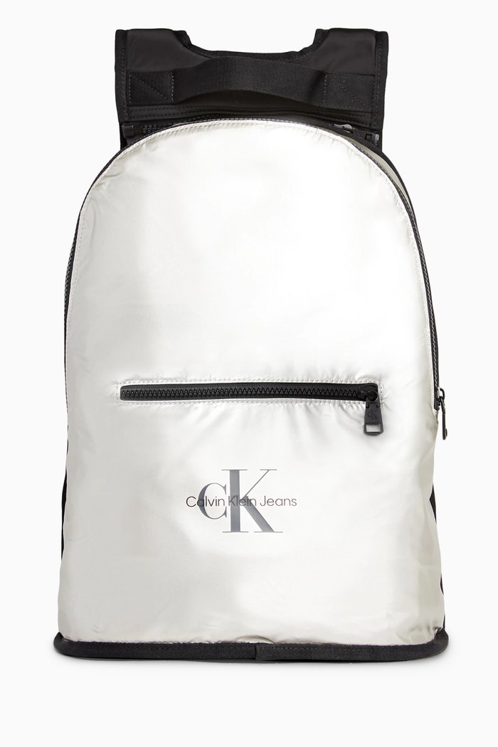 

Reversible Round Backpack in REPREVE®, Black