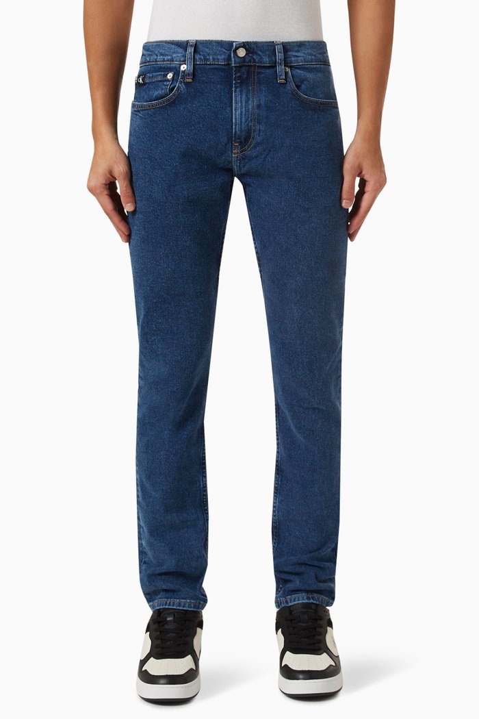 

Slim-fit Jeans in Denim, Blue