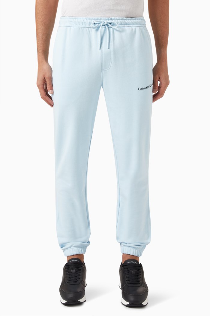 

Institutional Logo Sweatpants in Terry-cotton, Blue