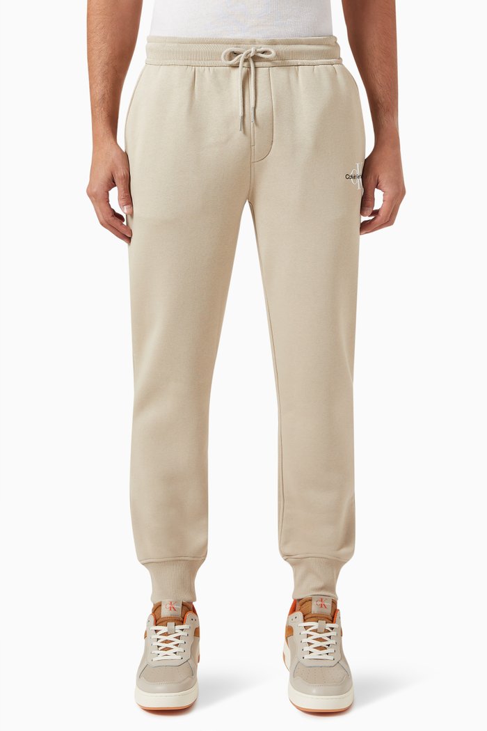 

Monologo Sweatpants in Cotton-fleece, Neutral