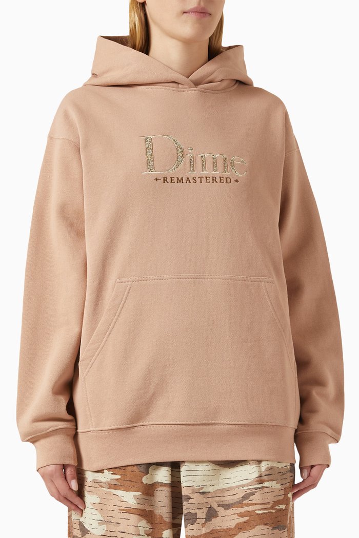 

Classic Remastered Hoodie in Cotton, Neutral