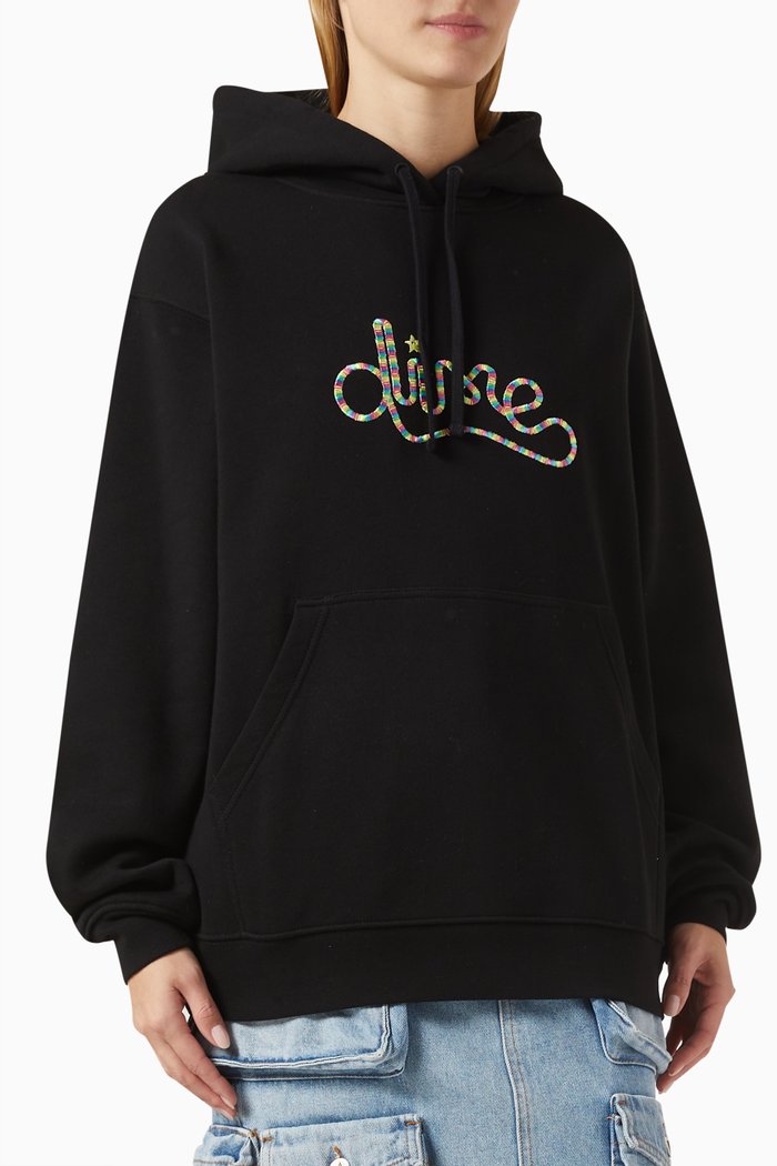 

Kart Hoodie in Cotton, Black