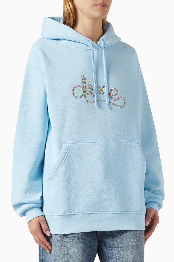 

Kart Hoodie in Cotton, Blue
