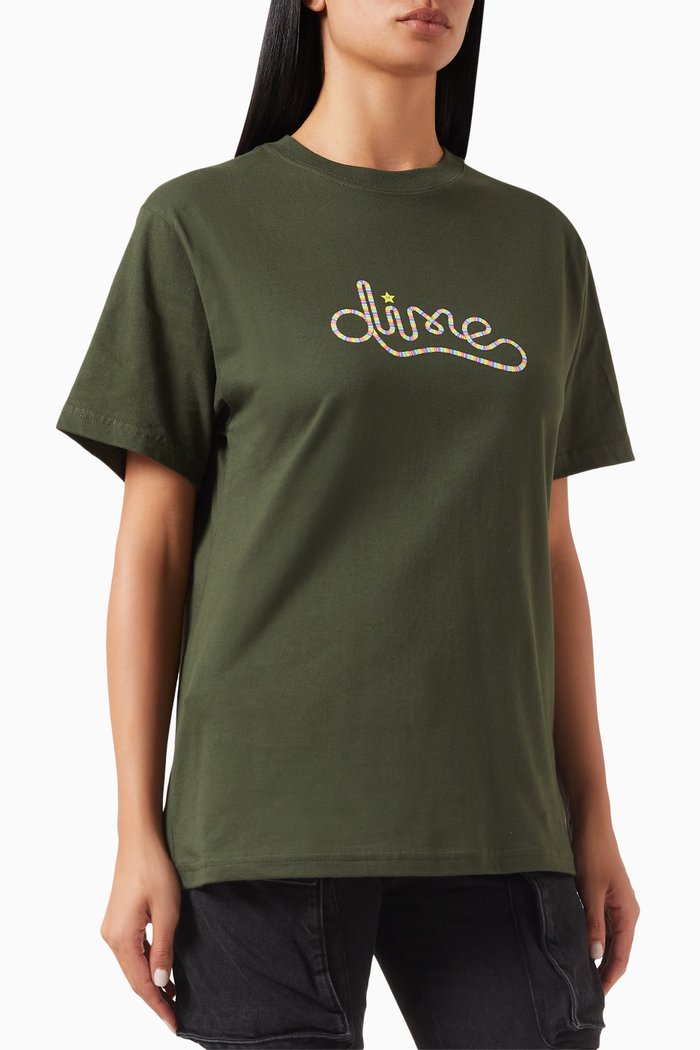 Kart T-shirt in Cotton-jersey, Green