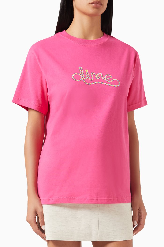 

Kart T-shirt in Cotton-jersey, Pink