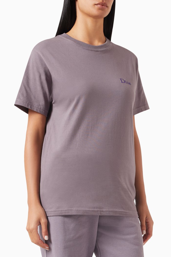 

Classic Small Logo T-shirt in Cotton-jersey, Grey