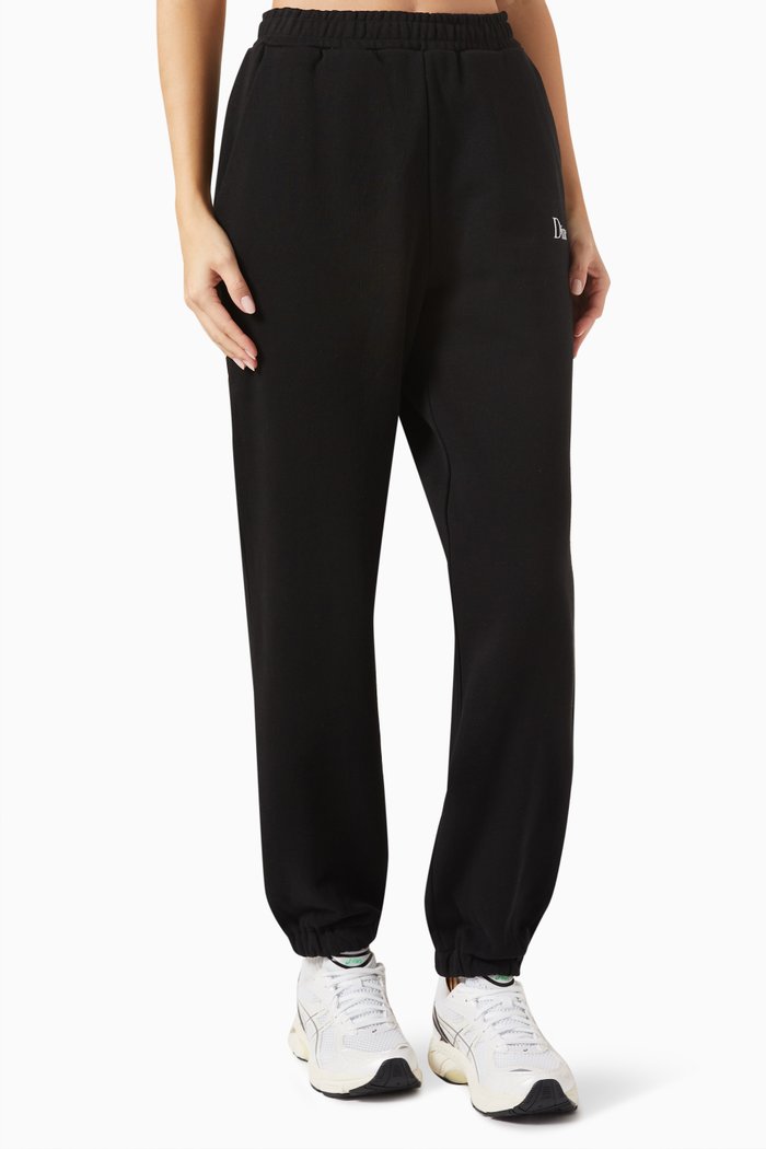

Classic Small Logo Sweatpants in Cotton, Black