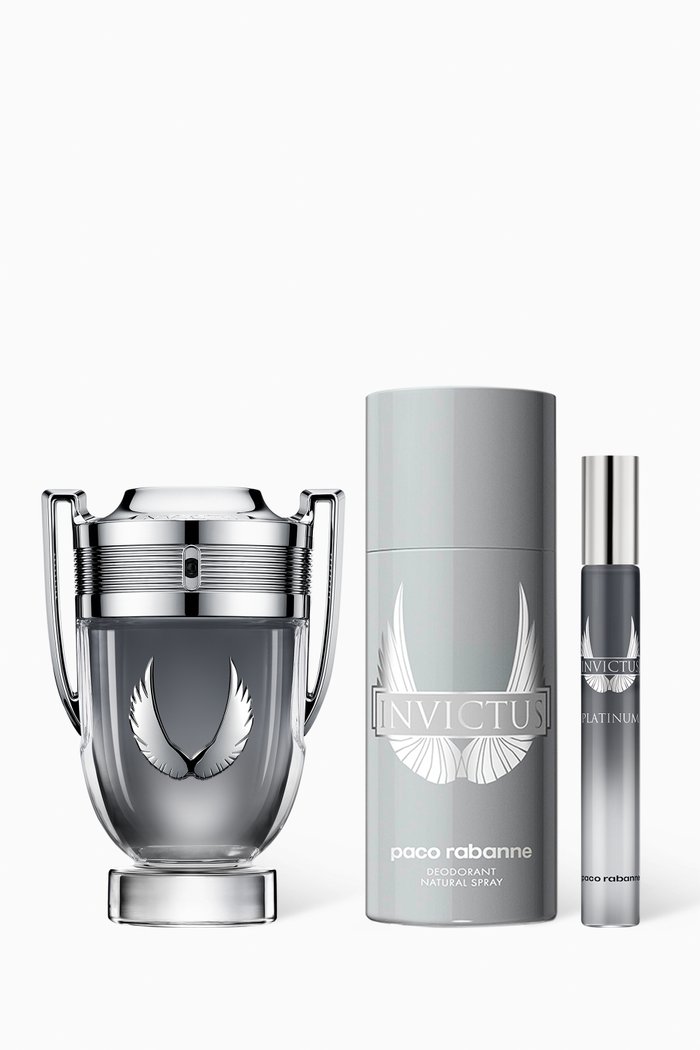 

Invictus Platinum Gift Set, Colourless