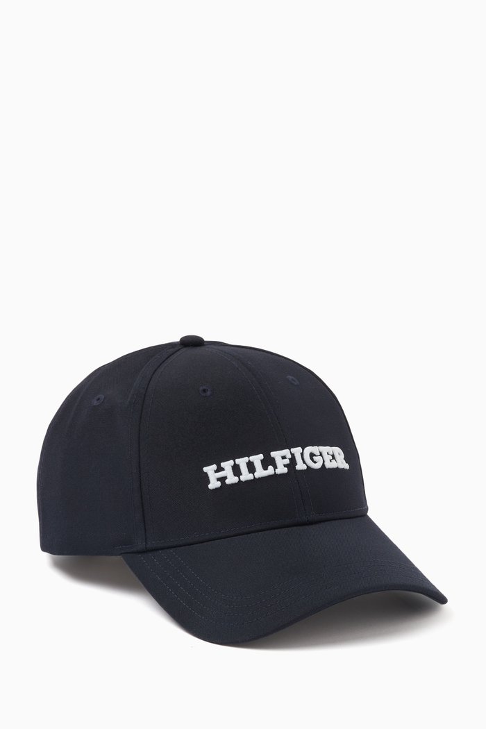 

Monotype Baseball Cap in Canvas, Blue
