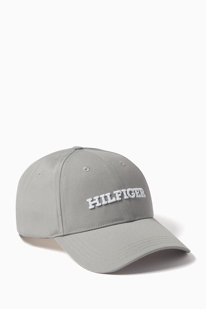 

Monotype Baseball Cap in Canvas, Grey