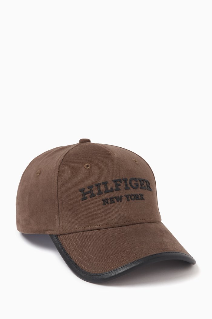 

Monotype Stacked Logo Baseball Cap in Cotton, Green