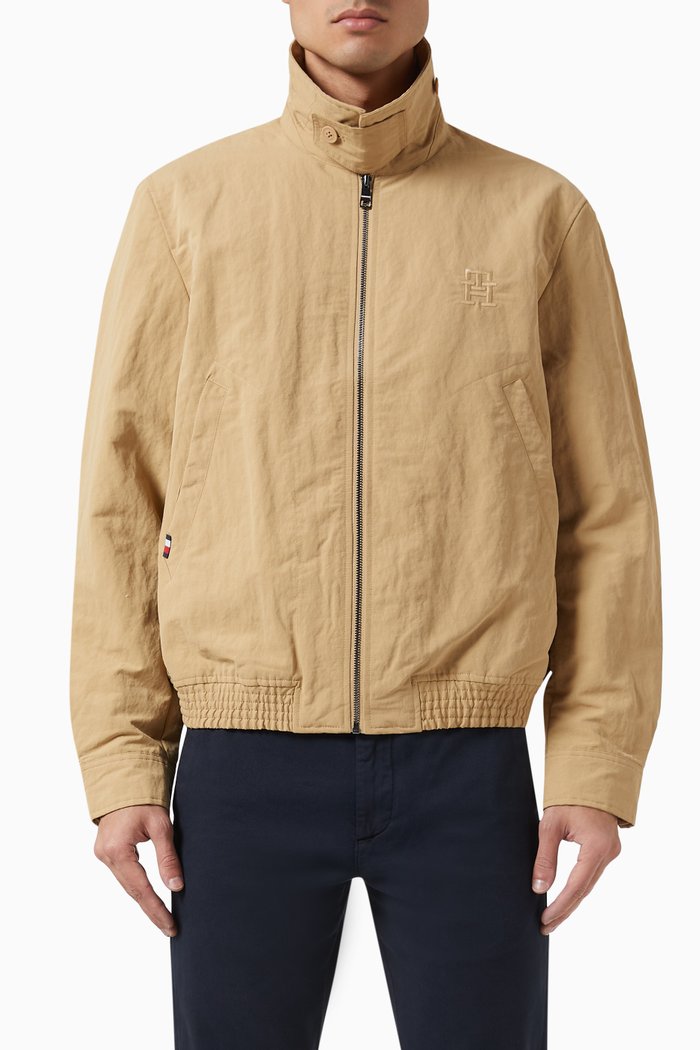 

Monogram Ivy Jacket in Recycled Nylon, Neutral