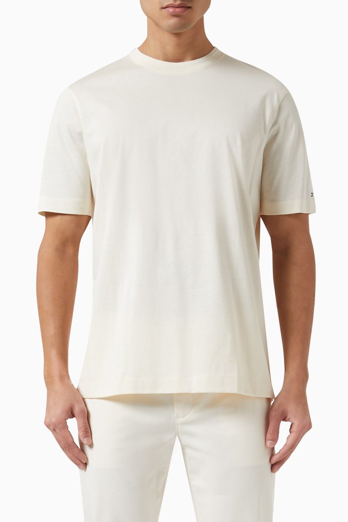 

DC T-shirt in Mercerized Cotton Jersey, Neutral