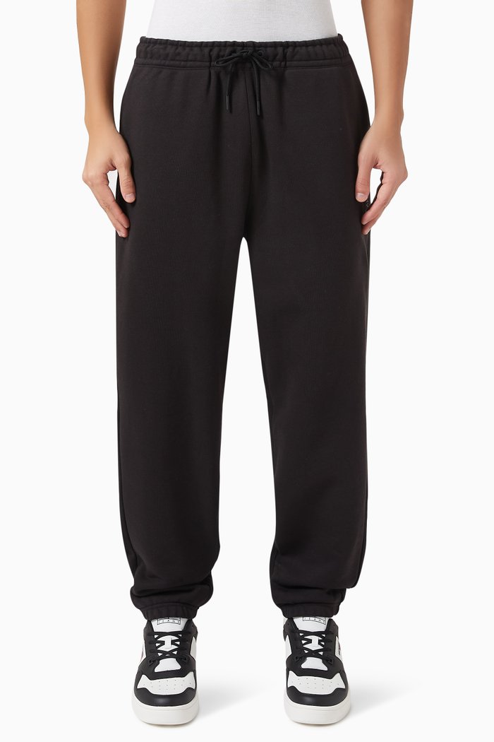 

Logo Sweatpants in Cotton, Black