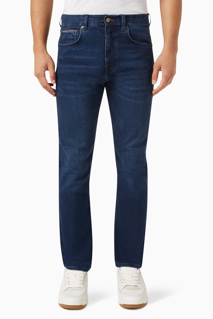 

Mercer Jeans in Stretch-cotton Denim, Blue