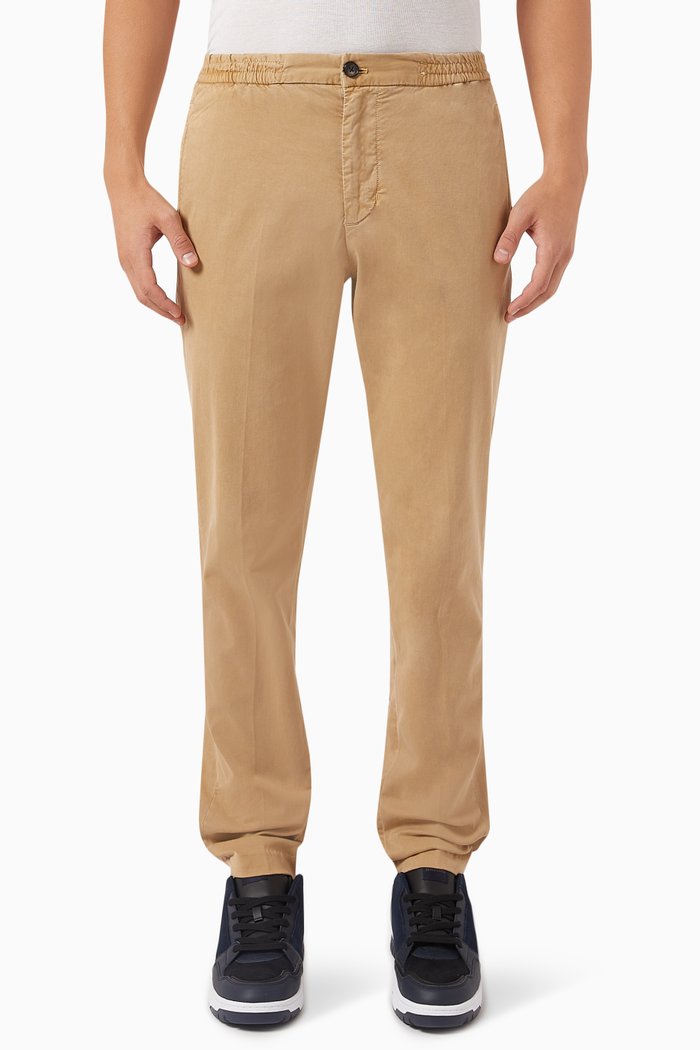 

Harlem Skinny Tapered Chinos in Organic-cotton, Neutral