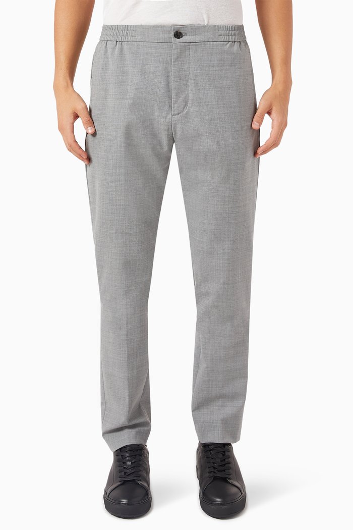 

Harlem Tapered Pants in Wool-blend, Grey