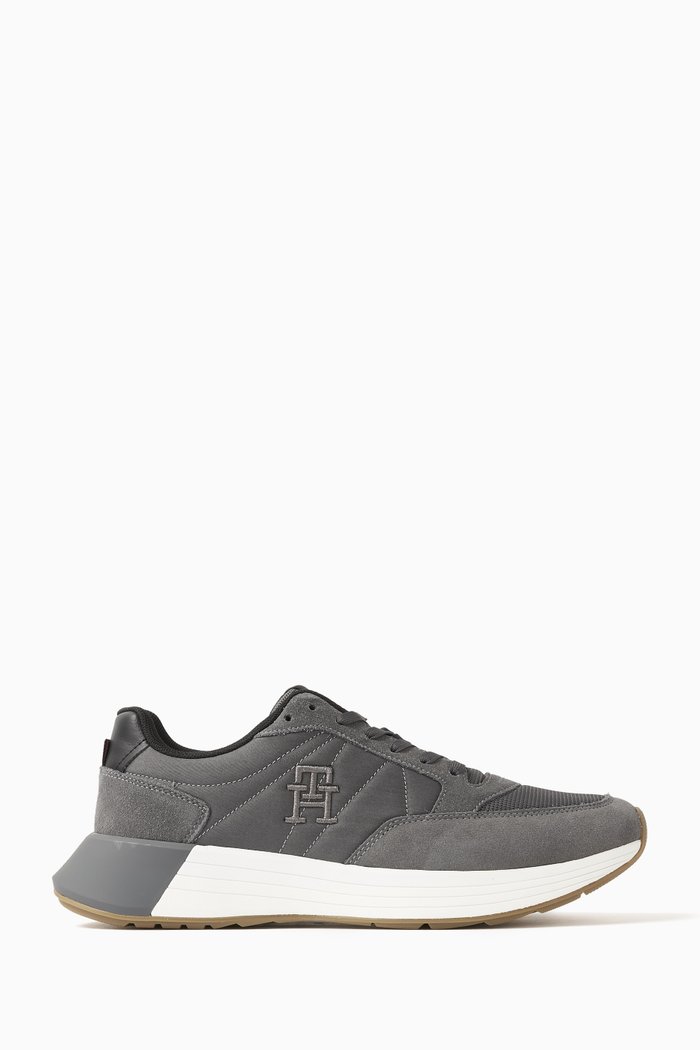 

TH Elevated Sneakers in Suede, Grey