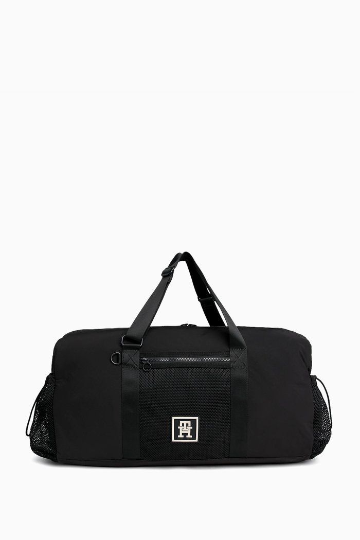 

TH Sports Duffle Bag in Fabric, Black